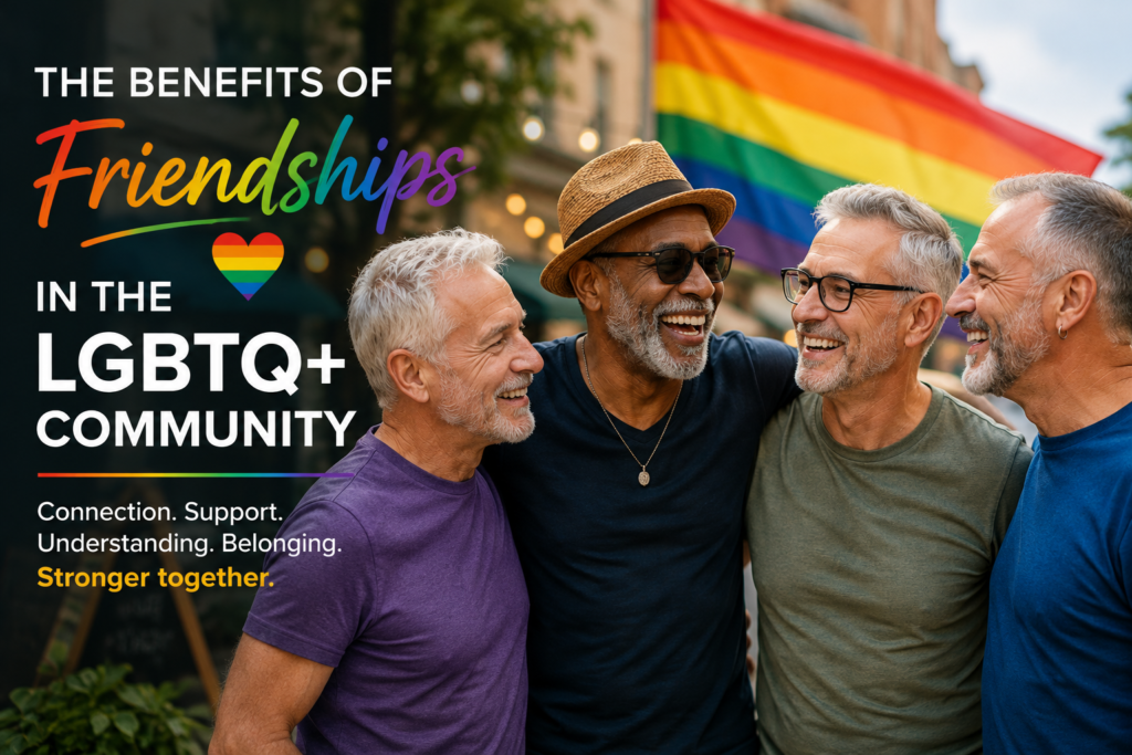 Celebrating LGBTQ+ Friendship Together MaturePride.com